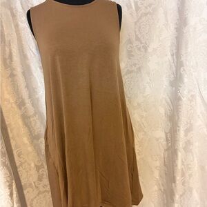 Zenana Outfitters Tan Dress